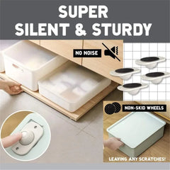 Furniture Casters & Rollers | 360° Swivel Wheels for Easy Mobility